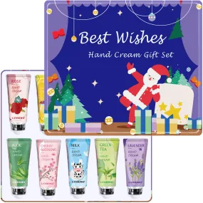10 Pack Hand Cream Gift Set for Women,Nurse Gifts for Women,Teacher Appreciation Gifts,Hand Lotion for Dry Cracked Hands,With Vitamin E,Natural Plant Fragrance Hand Lotion Travel Size Mini Lotion Bulk