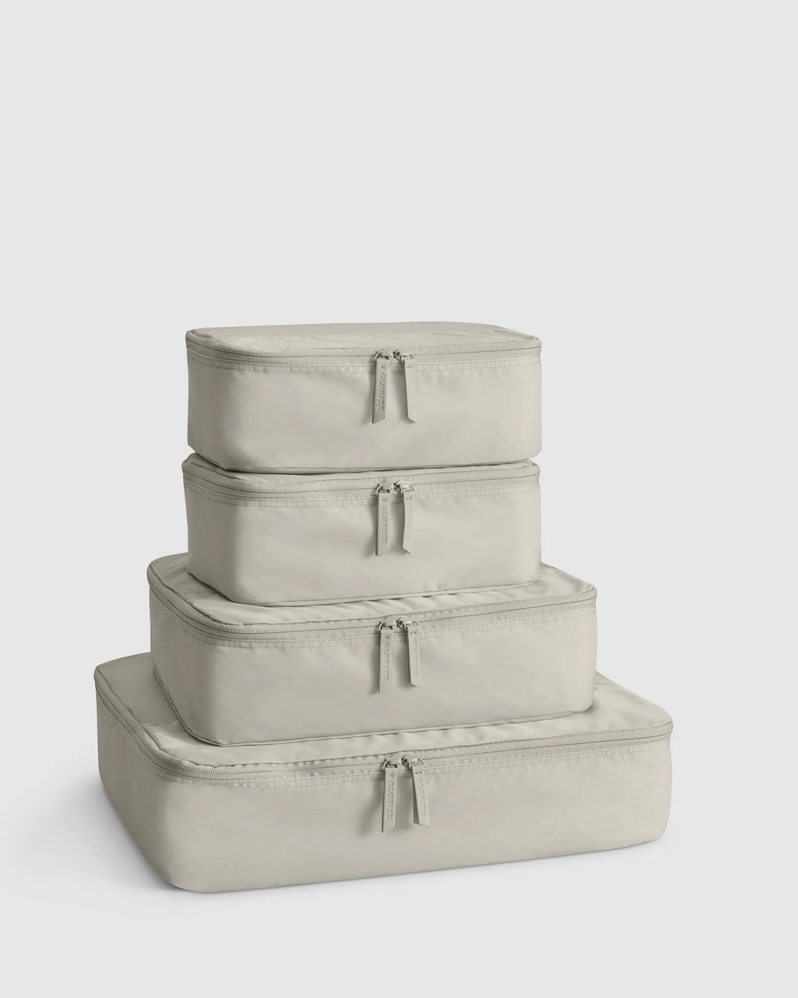 4 Pc Packing Cube Set - Oatmeal