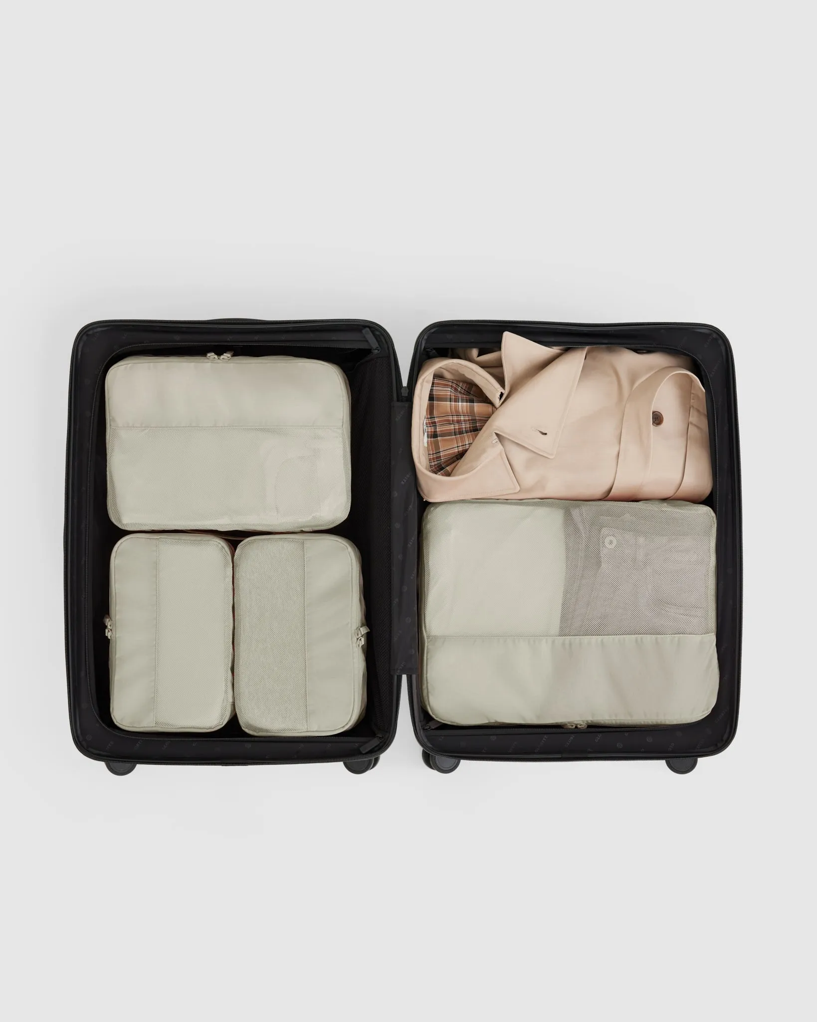 4 Pc Packing Cube Set - Oatmeal