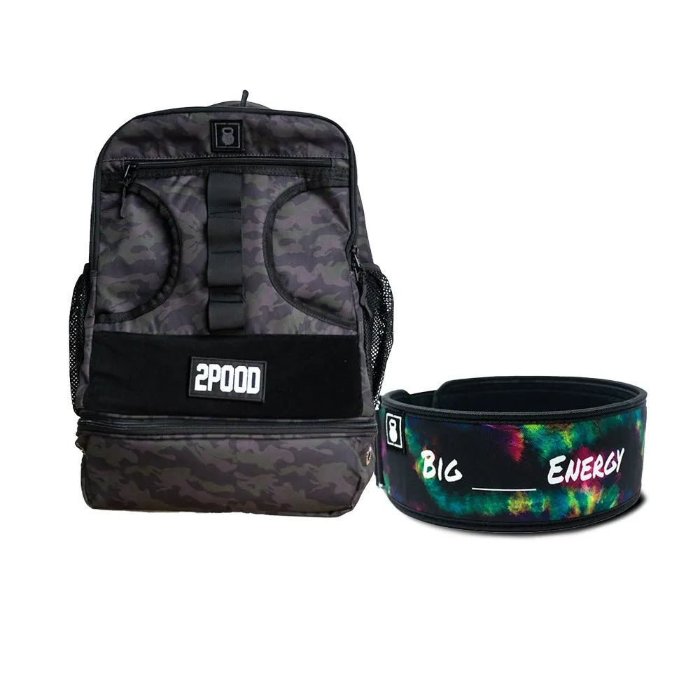 4" Big Nick Energy by Nick Mathew Belt & Backpack 3.0 Bundle