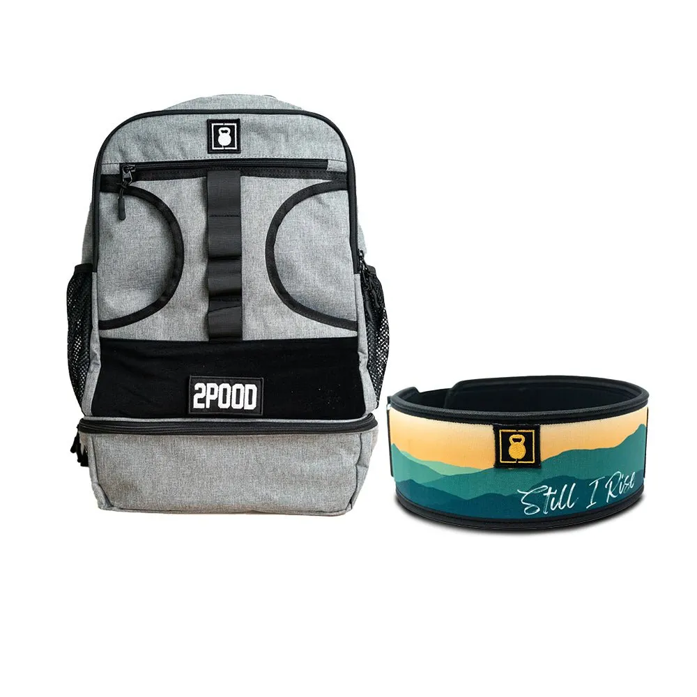 4" Still I Rise by Fee Saghafi Belt & Backpack 3.0 Bundle