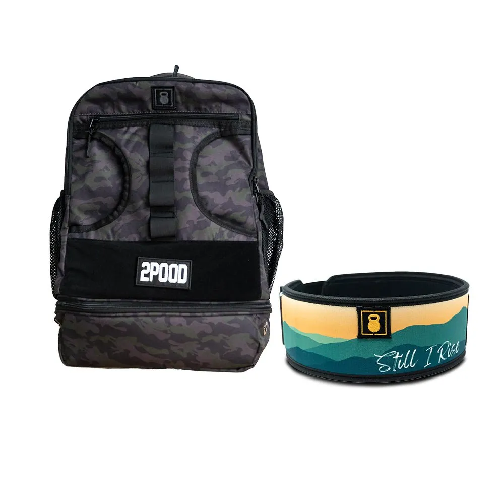 4" Still I Rise by Fee Saghafi Belt & Backpack 3.0 Bundle
