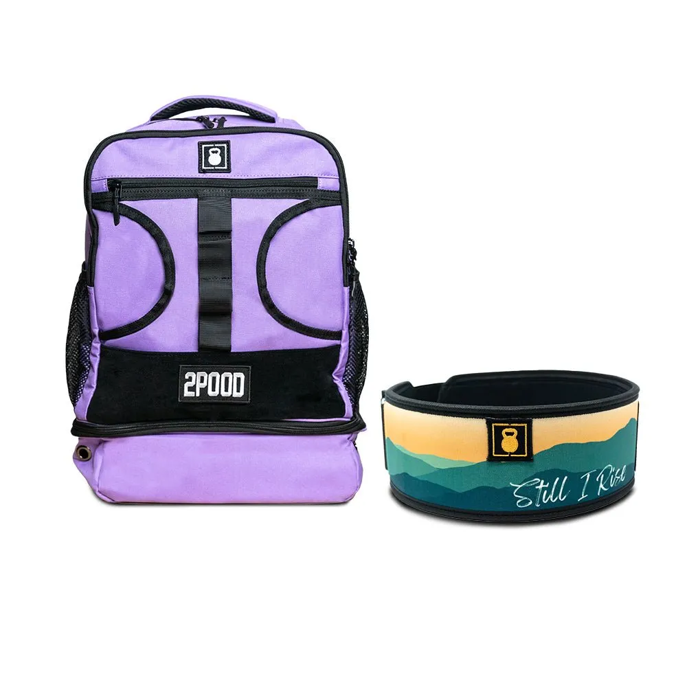 4" Still I Rise by Fee Saghafi Belt & Backpack 3.0 Bundle