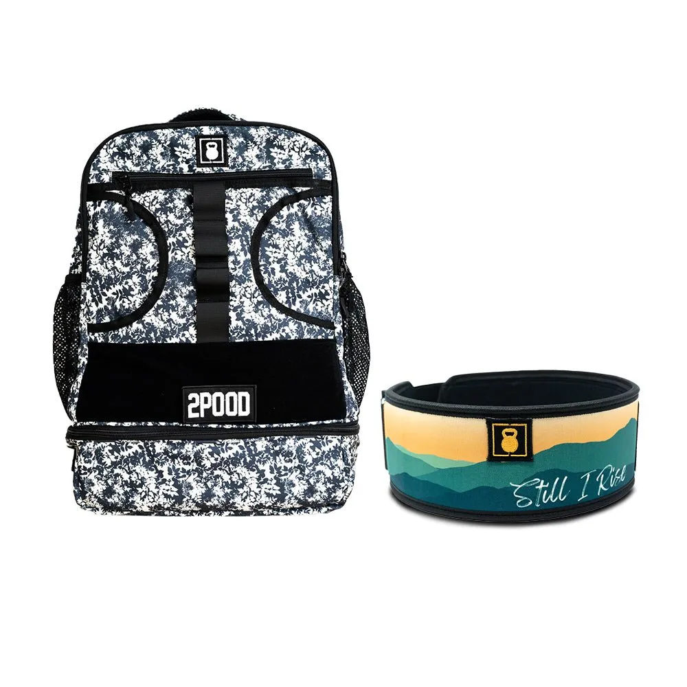 4" Still I Rise by Fee Saghafi Belt & Backpack 3.0 Bundle