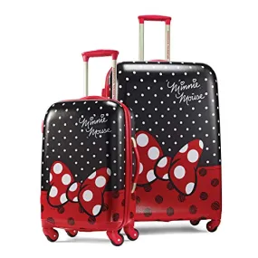 AMERICAN TOURISTER Kids' Disney Hardside Luggage with Spinner Wheels, 2PC