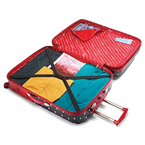 AMERICAN TOURISTER Kids' Disney Hardside Luggage with Spinner Wheels, 2PC