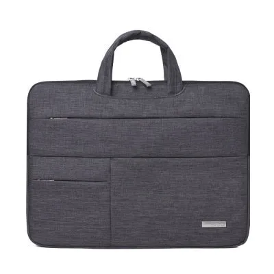 BAGSMART 15.6 Inch Laptop Briefcase Bag Handbag Nylon Briefcase Office Bags Business Computer Bags Blue