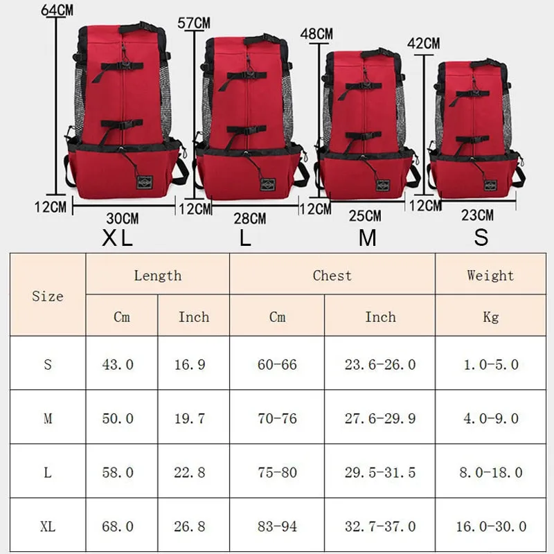 Best Dog Carrier Pet Shoulder Traveler Backpack Dog Outcrop Bags