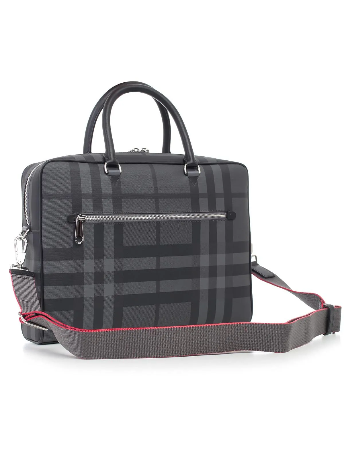 Burberry EKD London Check Briefcase