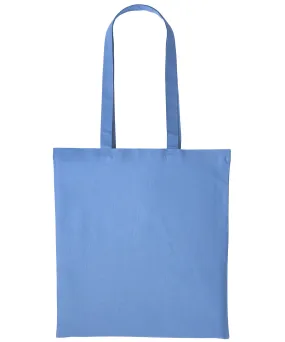 Cornflower Blue - Cotton shopper long handle