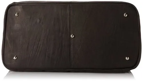 David King & Co. Duffel With Bottom Compartment, Black, One Size