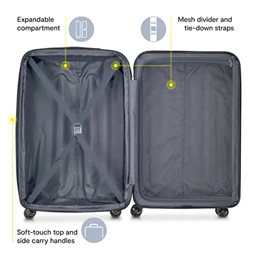 DELSEY Paris Helium Aero Hardside Expandable Luggage - 2 PC.