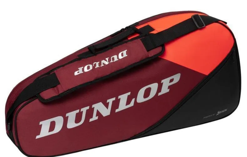 Dunlop CX Performance 3 Badminton Racket Bag - Black / Red