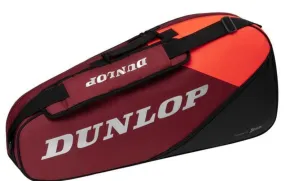 Dunlop CX Performance 3 Badminton Racket Bag - Black / Red