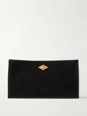 Ease suede clutch