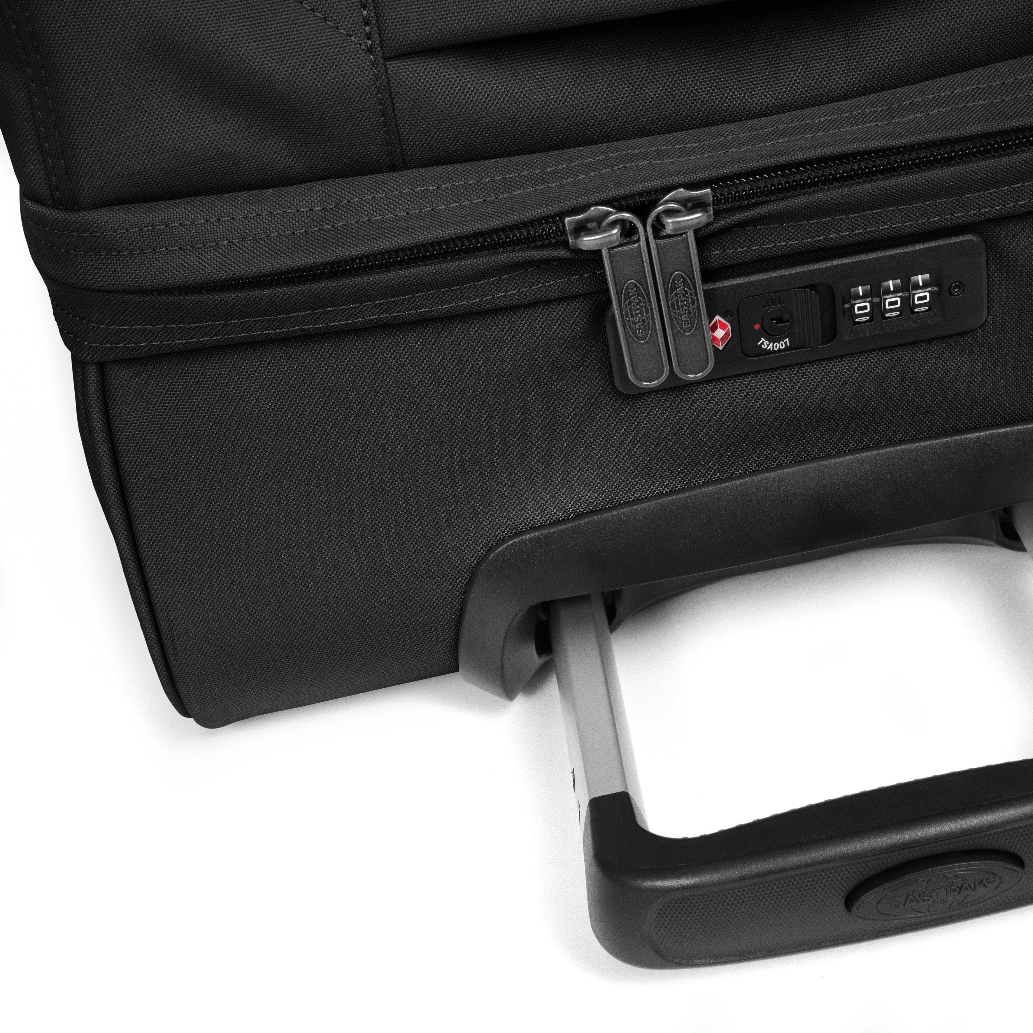Eastpak Transit'R M Black Medium Soft Luggage - EK0A5BA8008