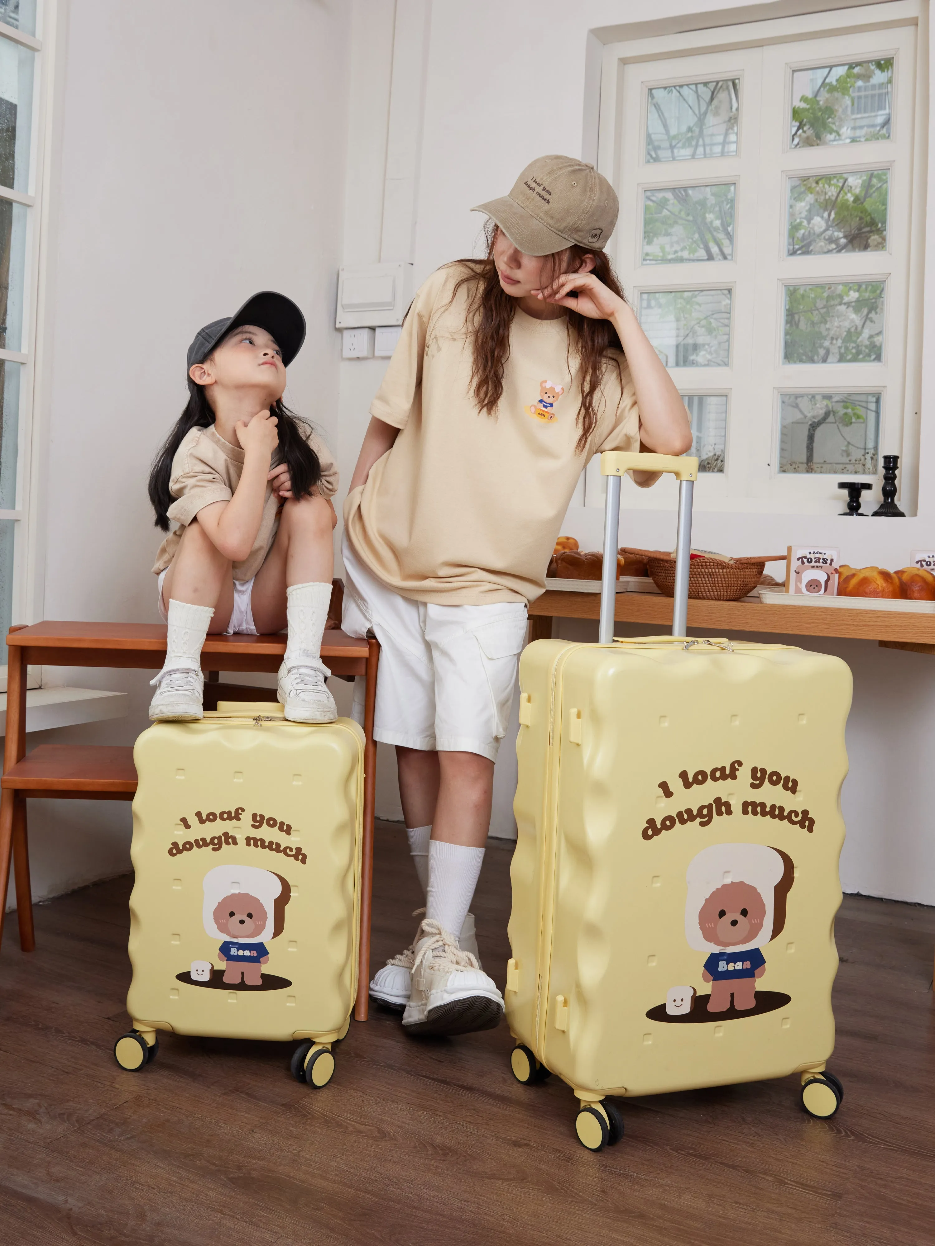 [EM] Toast 26-Inch Luggage Collection YELLOW
