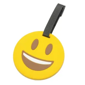 EMOJI Smile Luggage Tag