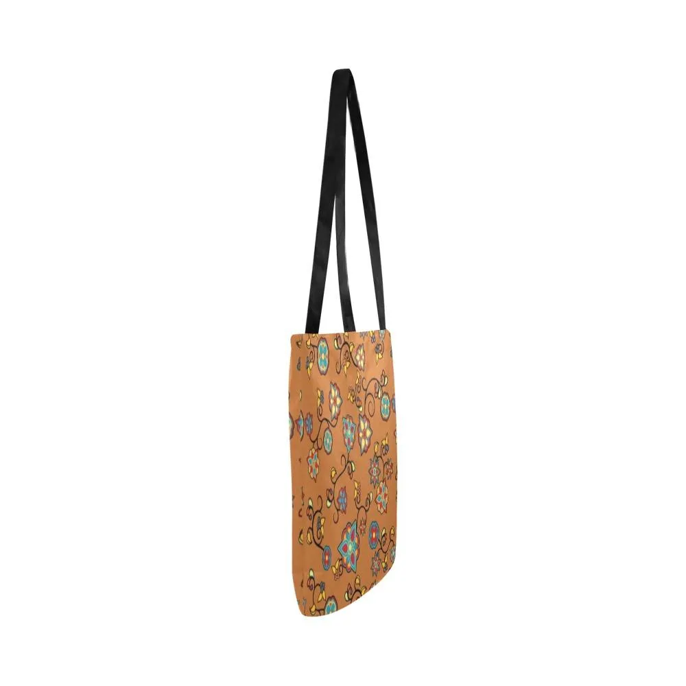 Fire Bloom Light Reusable Shopping Bag