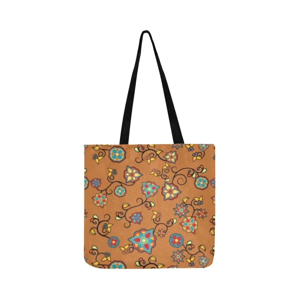Fire Bloom Light Reusable Shopping Bag