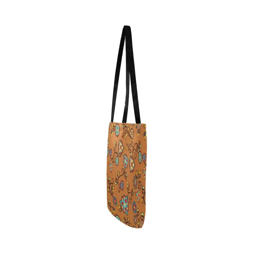 Fire Bloom Light Reusable Shopping Bag