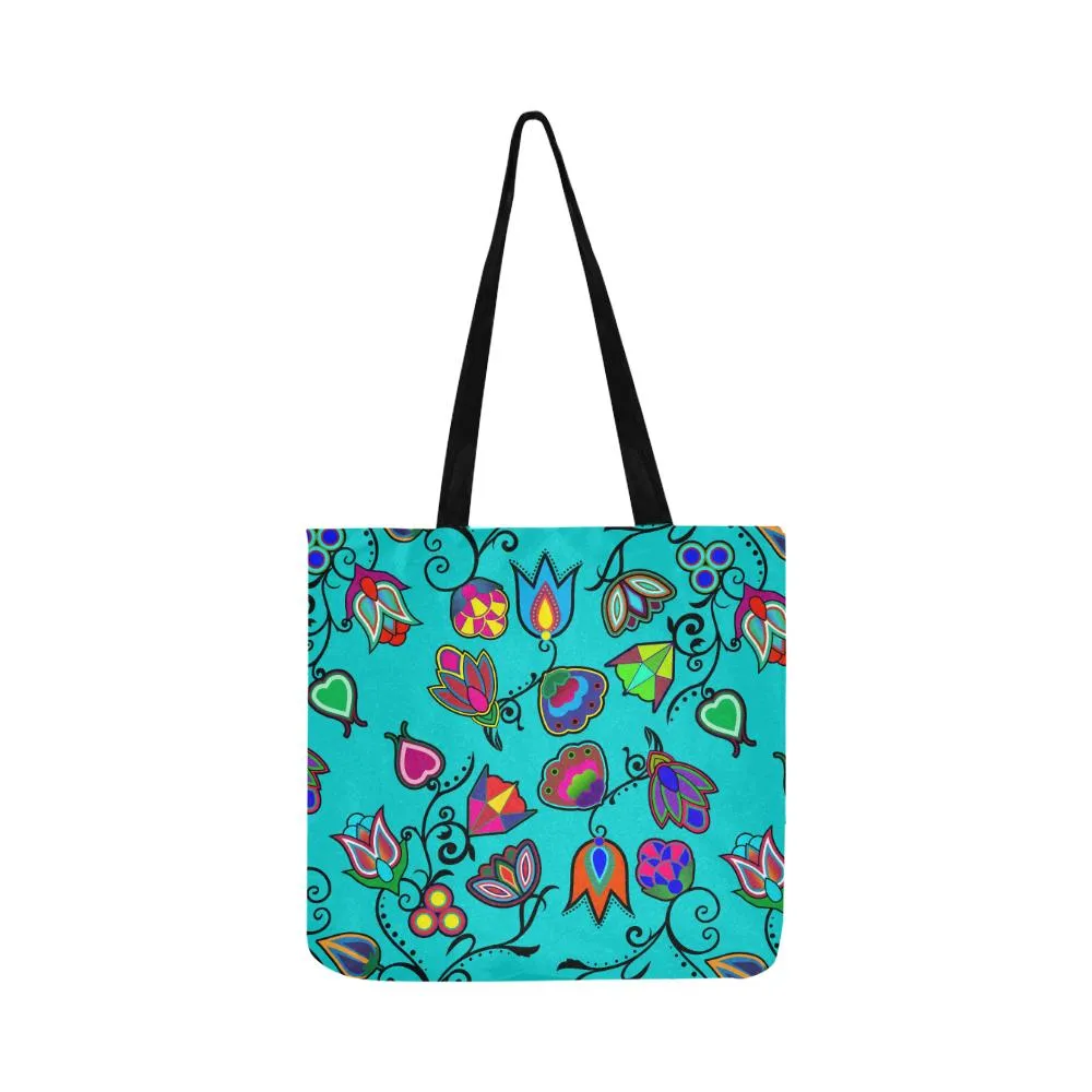 Indigenous Paisley - Sky Reusable Shopping Bag
