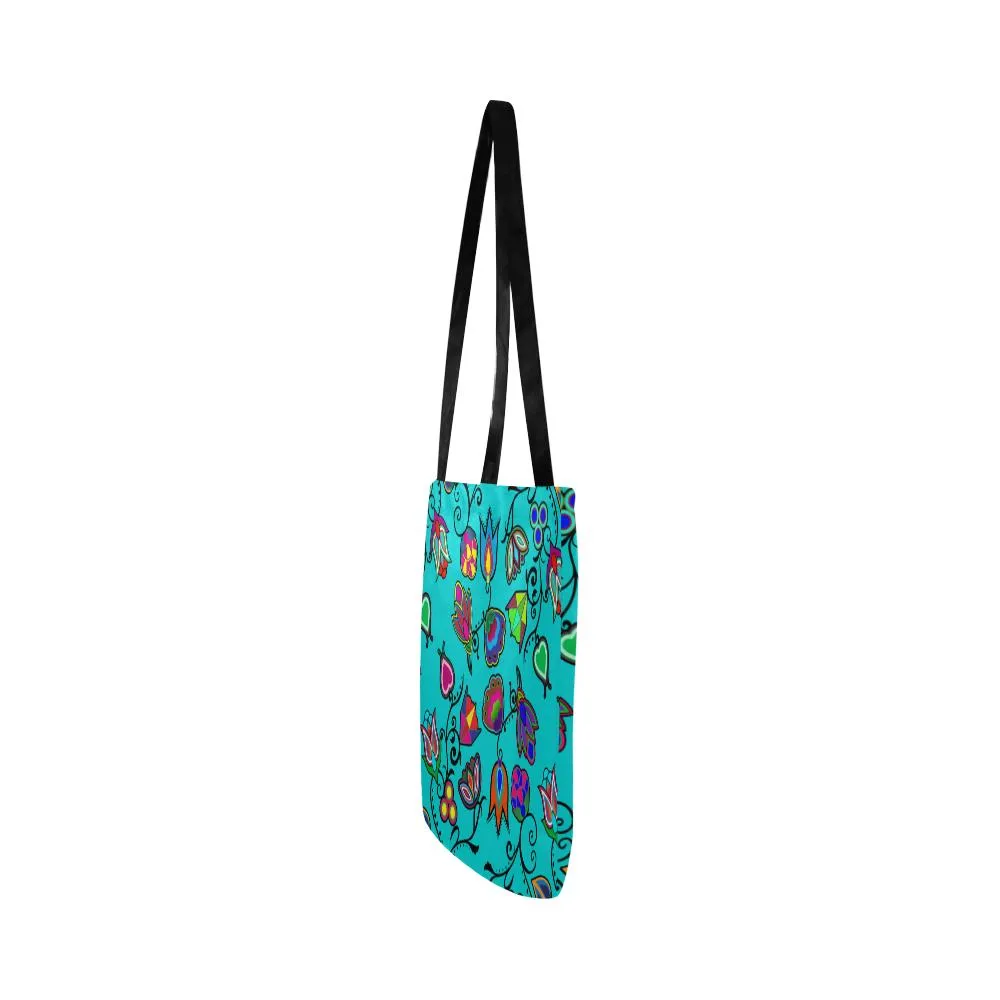 Indigenous Paisley - Sky Reusable Shopping Bag