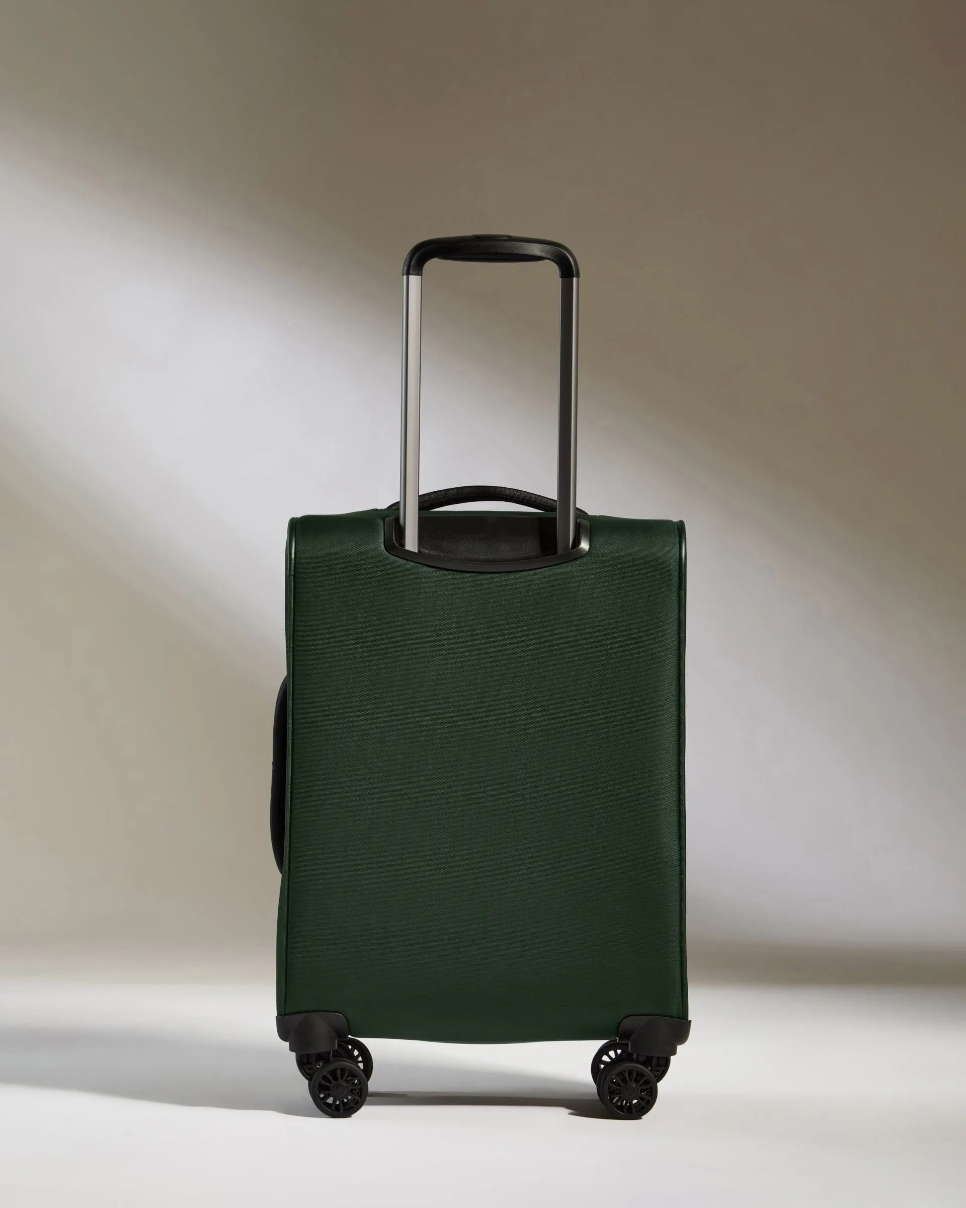 Lightest Cabin Suitcase in Antler Green - Soft Stripe