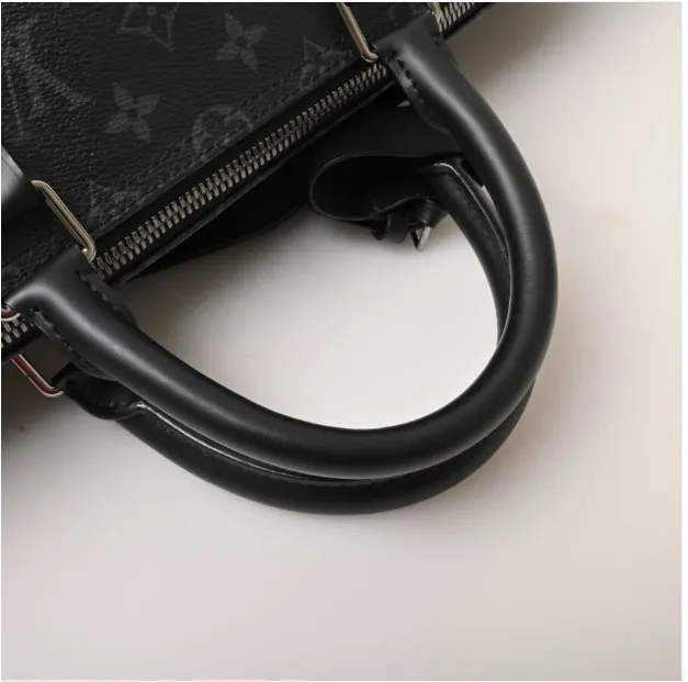 LOUIS VUITTON Louis Vuitton Eclipse Split Keepall Bandolier 50