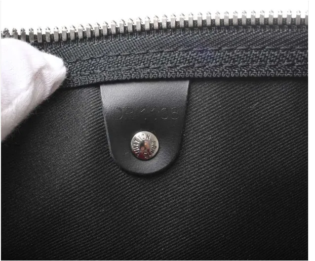LOUIS VUITTON Louis Vuitton Eclipse Split Keepall Bandolier 50