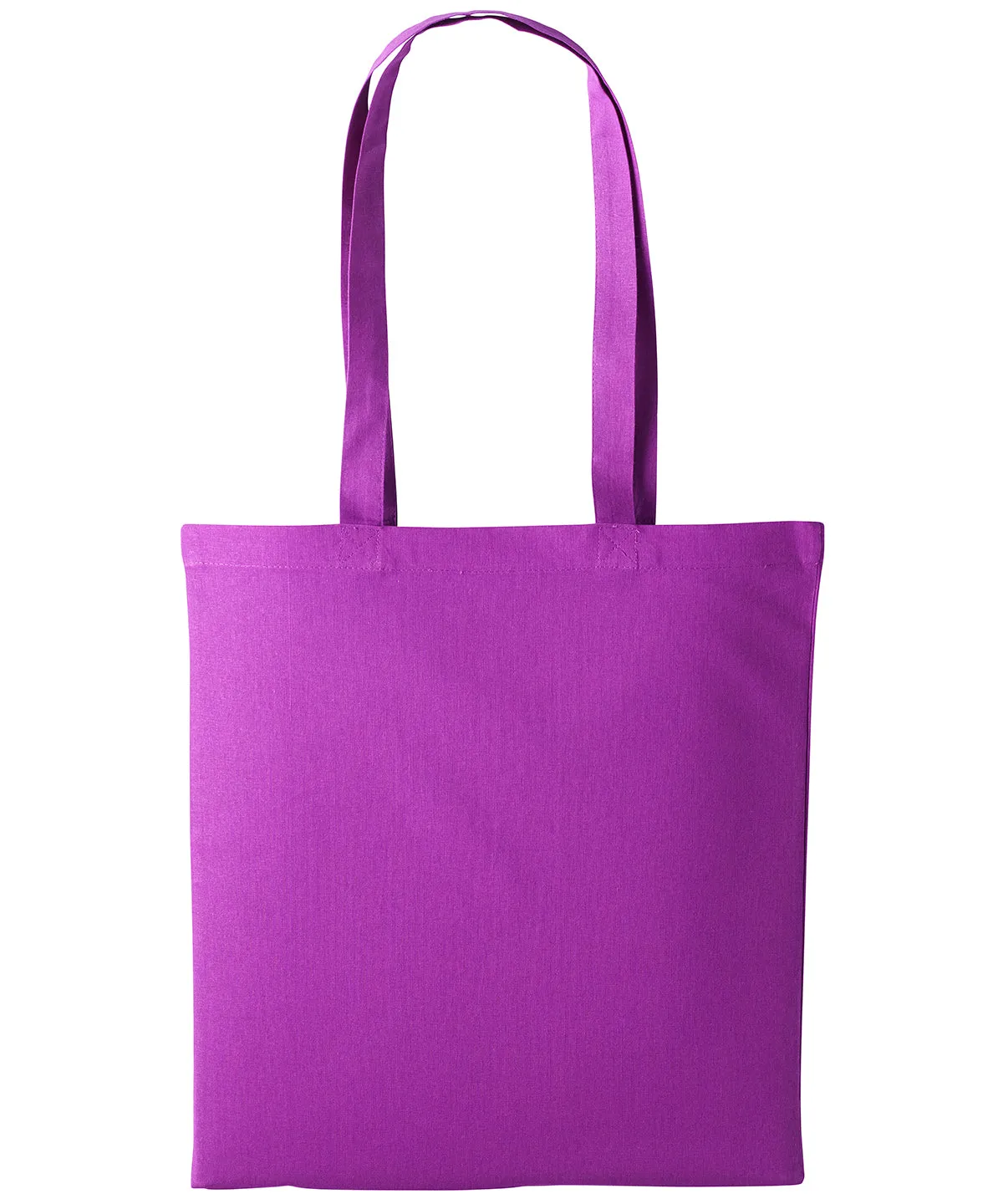 Magenta - Cotton shopper long handle