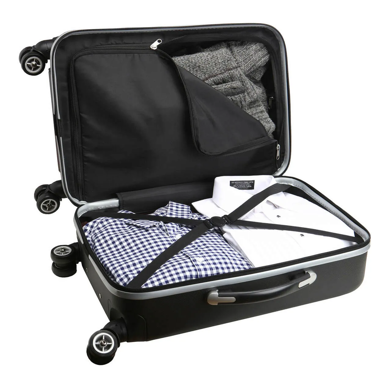 Montreal Canadiens Deluxe 2-Piece Backpack and Carry-on Set in Black
