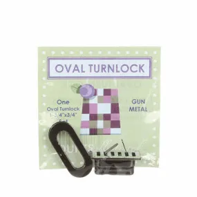 Oval Turnlock (3 colors)