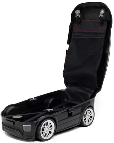 Ridaz Black Range Rover Evoque Kids Luggage
