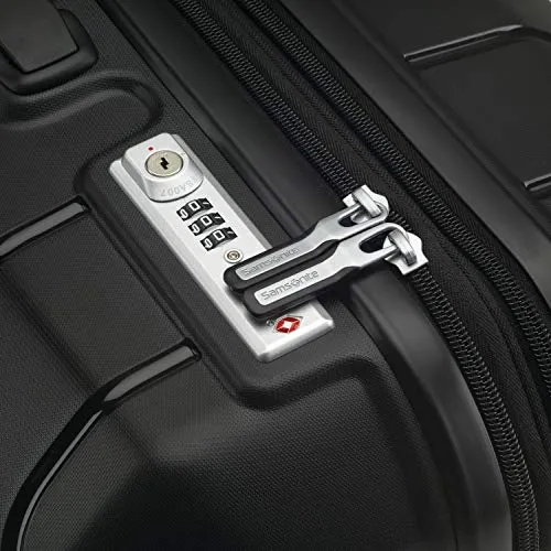 Samsonite Freeform Hardside Expandable with Double Spinner Wheels, Black