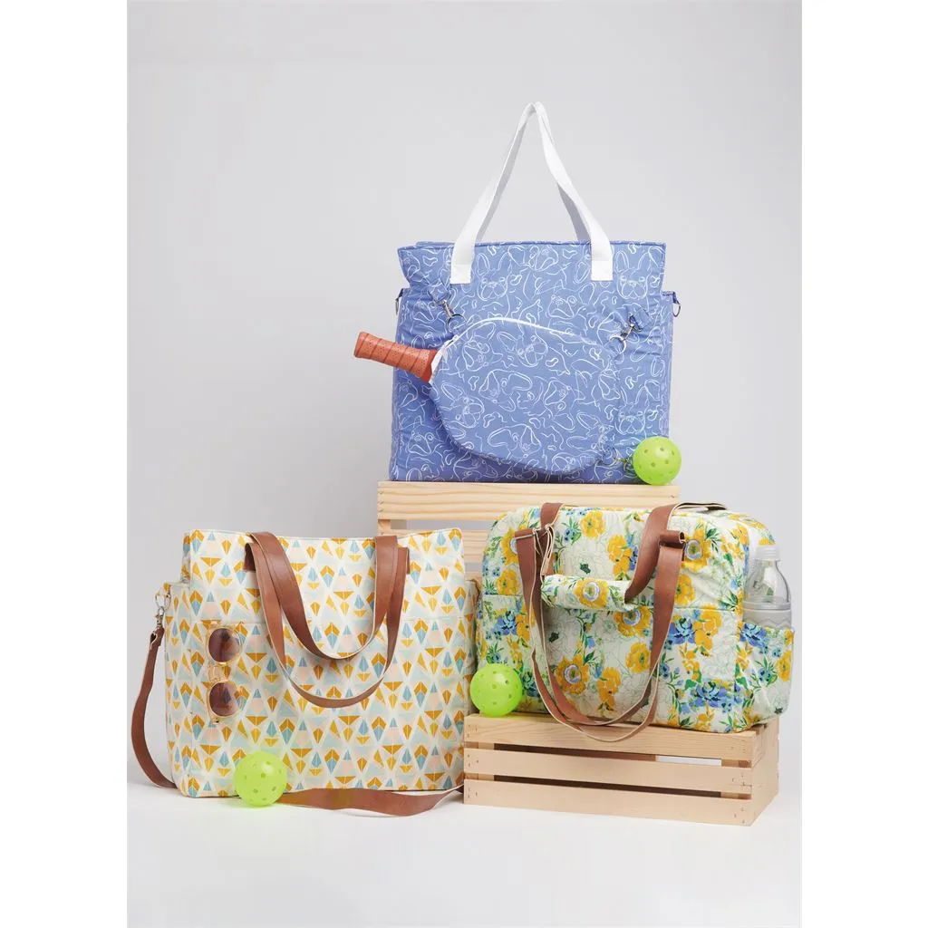 Simplicity Sewing Pattern S9935 Totes and Pickleball Paddle Cover