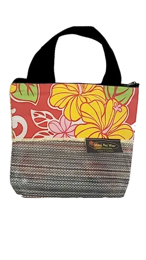 Sm Mesh Tote Bag Floral `Ula`ula