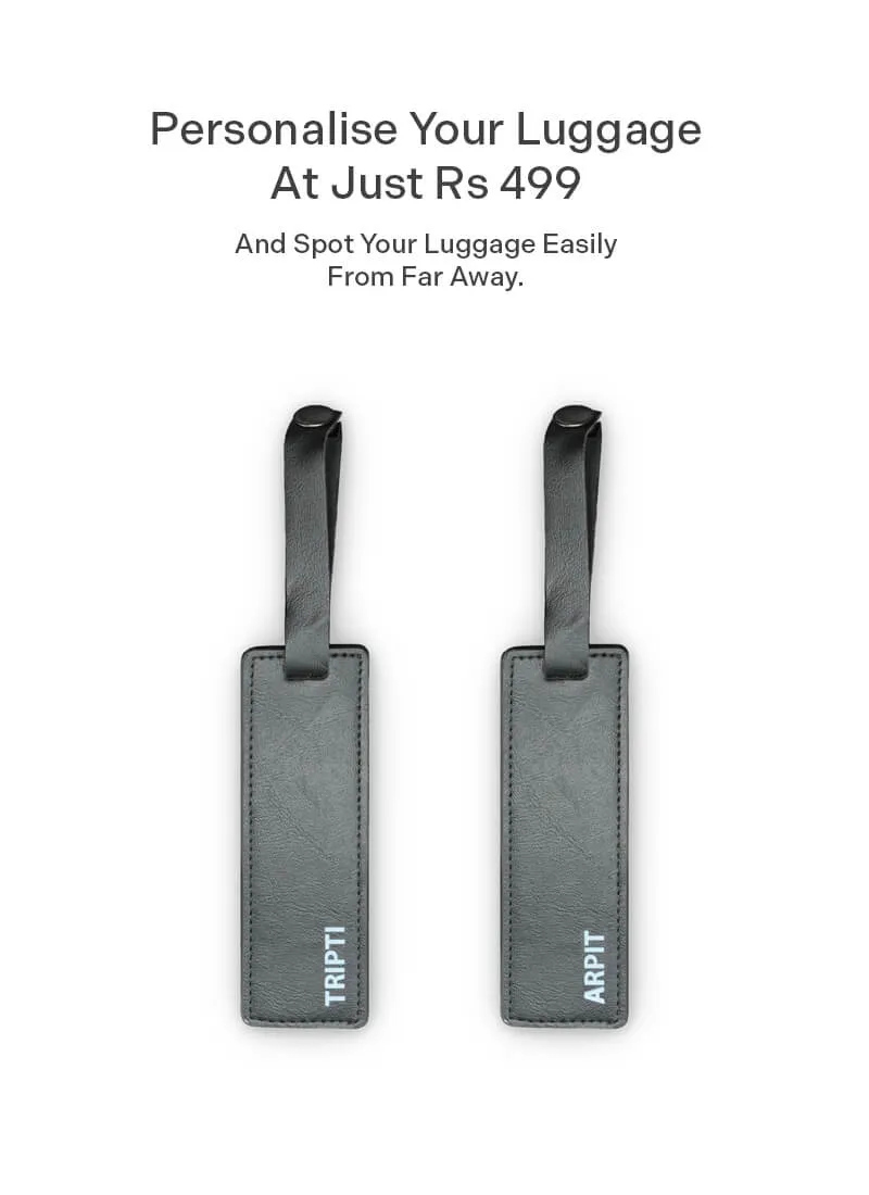 Stark Combo | Grey | Cabin Large Hard Luggage