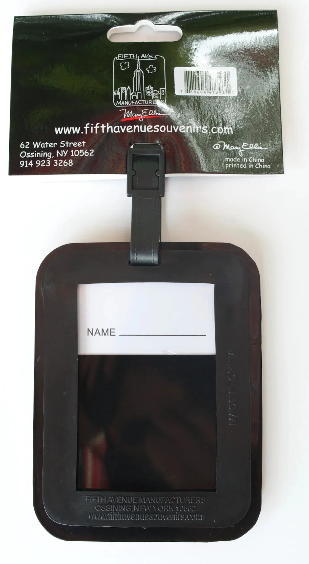 Statue Of Liberty 3D Luggage Tag