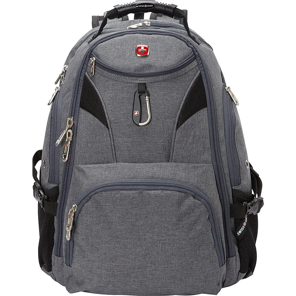 SwissGear Travel Gear Lightweight Bungee Backpack (Black Navy)