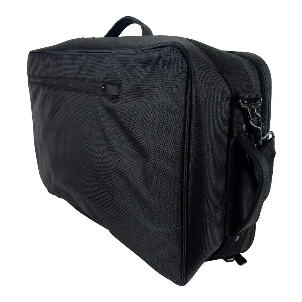 Travel Bag, Heavy Duty Polyester, Airline Carry-on, 2-Compartment