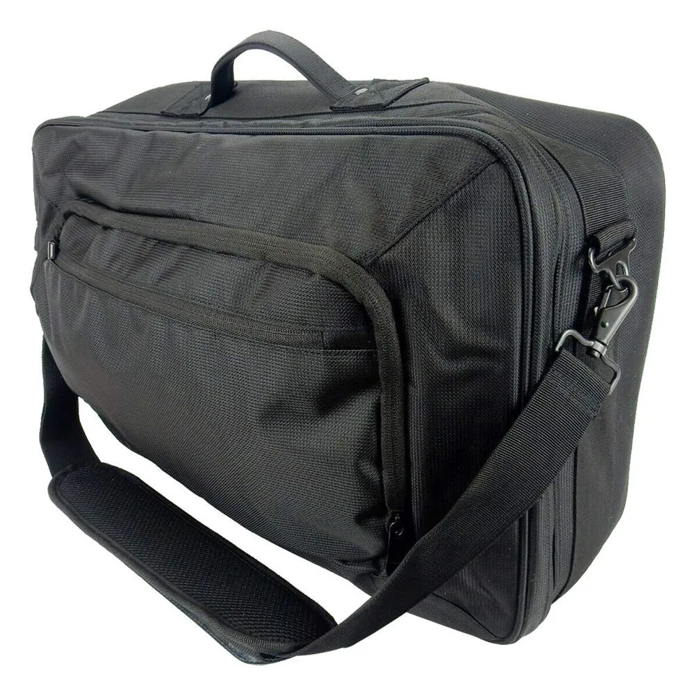 Travel Bag, Heavy Duty Polyester, Airline Carry-on, 2-Compartment