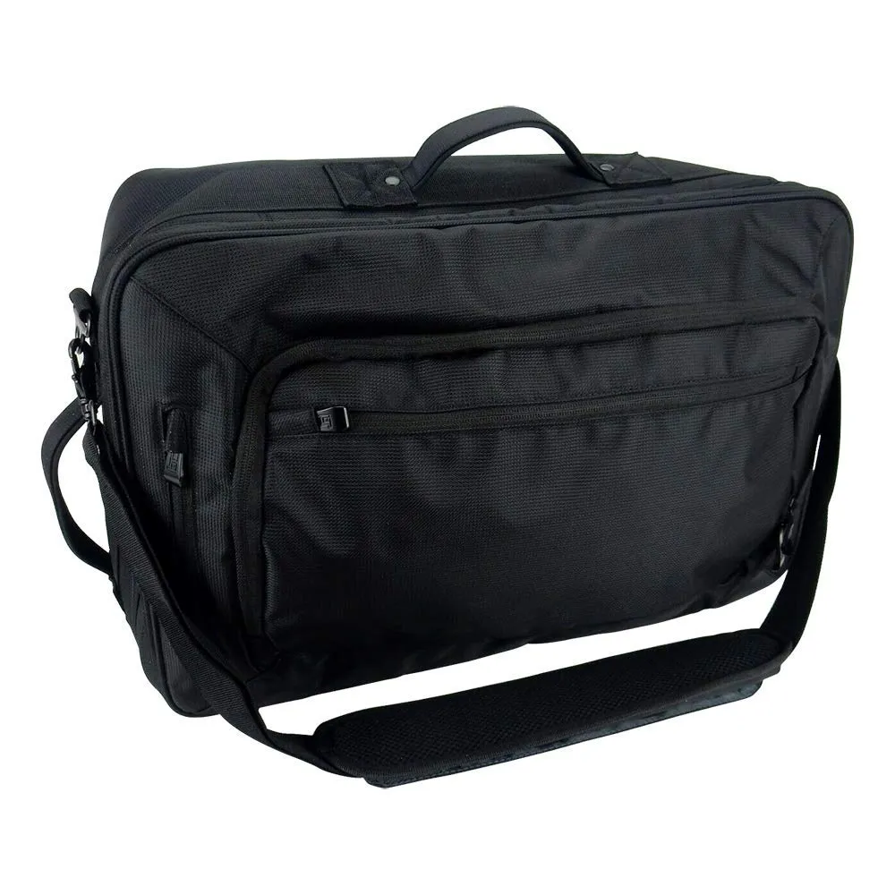 Travel Bag, Heavy Duty Polyester, Airline Carry-on, 2-Compartment