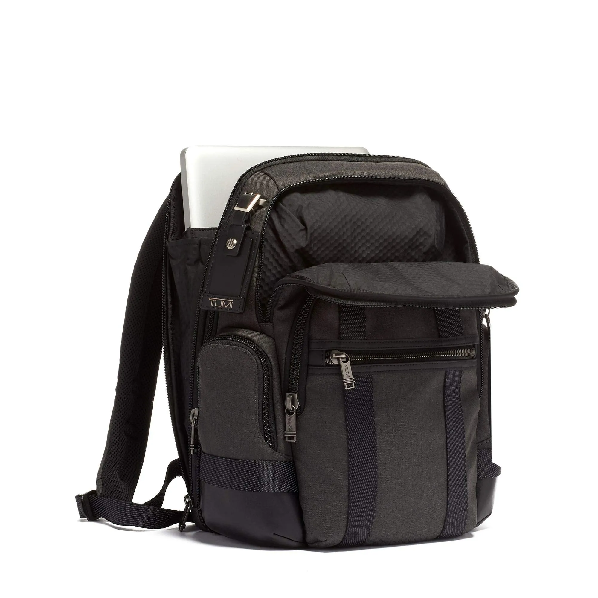 TUMI - Alpha Bravo Nathan Laptop Backpack - 15 Inch Computer Bag for Men and Women - Graphite