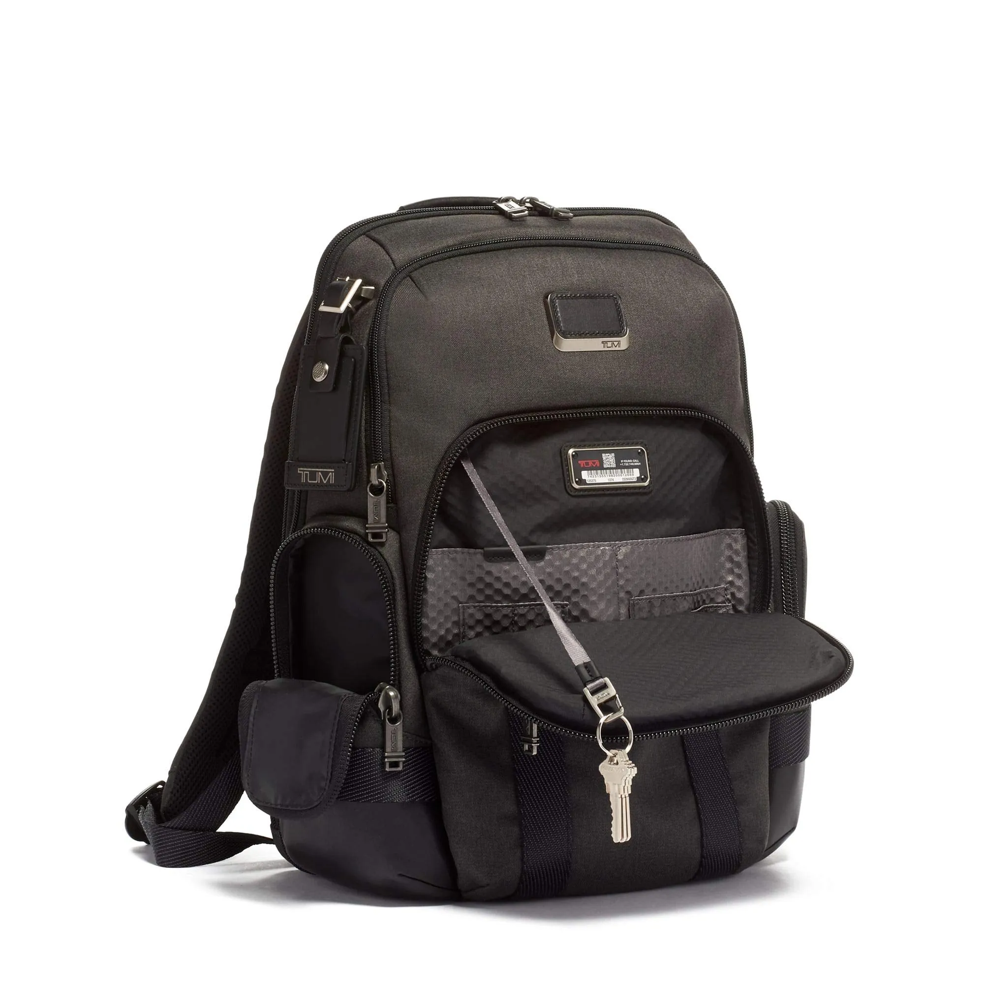 TUMI - Alpha Bravo Nathan Laptop Backpack - 15 Inch Computer Bag for Men and Women - Graphite
