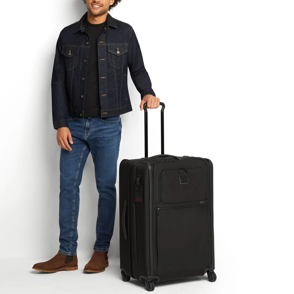 Tumi Alpha Medium Trip Expandable Packing Case - Black