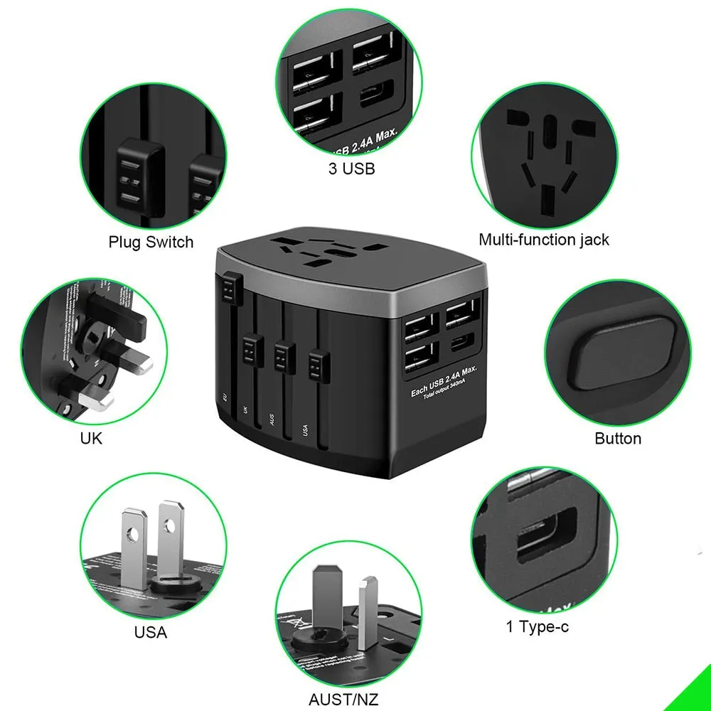 Universal Travel Socket Converter