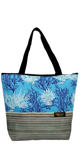 XL Mesh Tote Bag Coral Polu