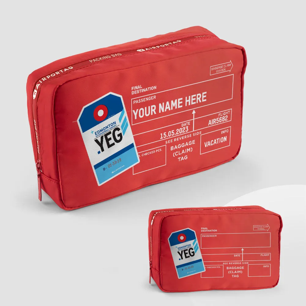 YEG - Packing Bag